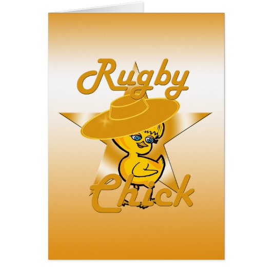 Rugby Chick #10 Cards (Front)