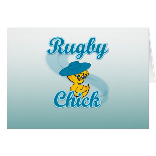 Rugby Chick #3 (Front Horizontal)
