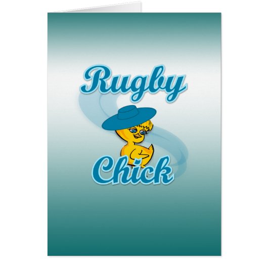 Rugby Chick #3 Cards (Front)