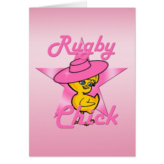 Rugby chick #8 (Front)