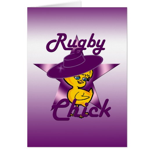 Rugby Chick #9 Cards (Front)