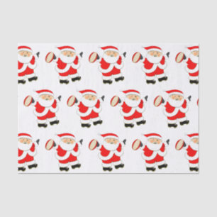 Rugby Christmas Tissue Paper