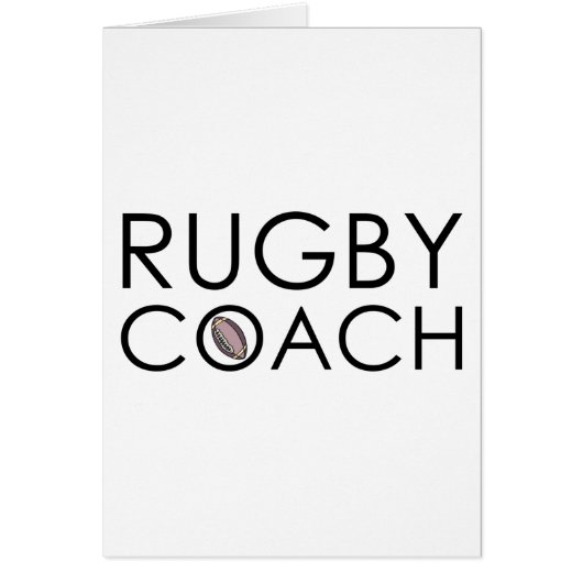 Rugby Coach (Front)