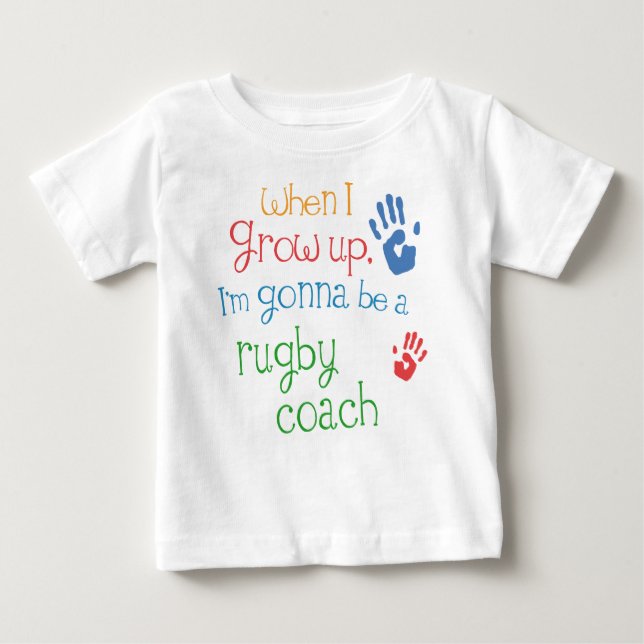 Rugby Coach (Future) Infant Baby T-Shirt (Front)