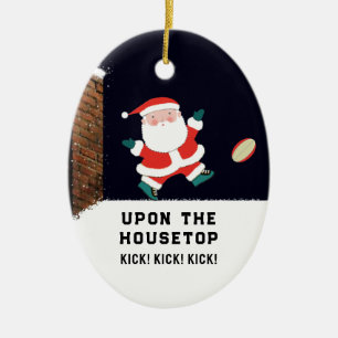 Rugby Collectible Ceramic Ornament