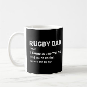 Rugby Dad Funny Definition Coffee Mug