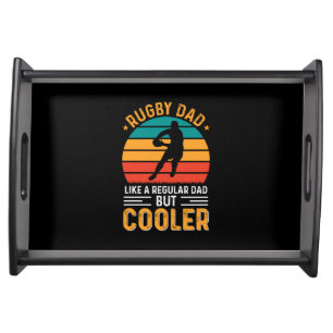 Rugby Dad Serving Tray