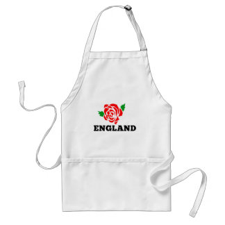 Rugby England English Rose Adult Apron