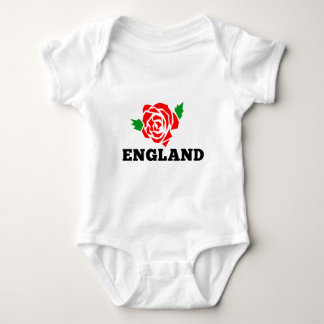 Rugby England English Rose Baby Bodysuit