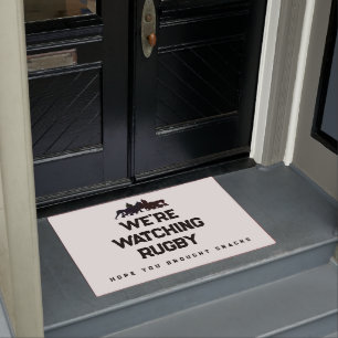 Rugby Fan Doormat