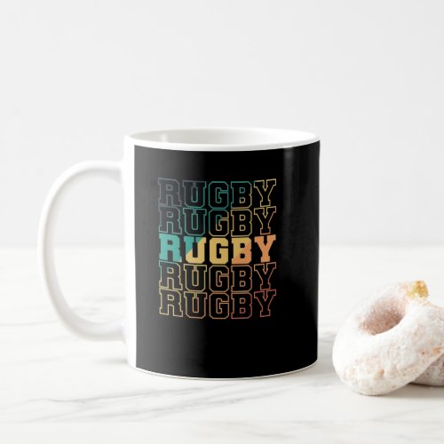 Rugby Football Sport Spieler Fans Coffee Mug