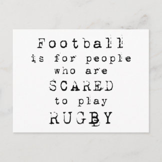 Rugby Football Type.png Postcard
