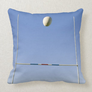 Rugby Goal Throw Pillow