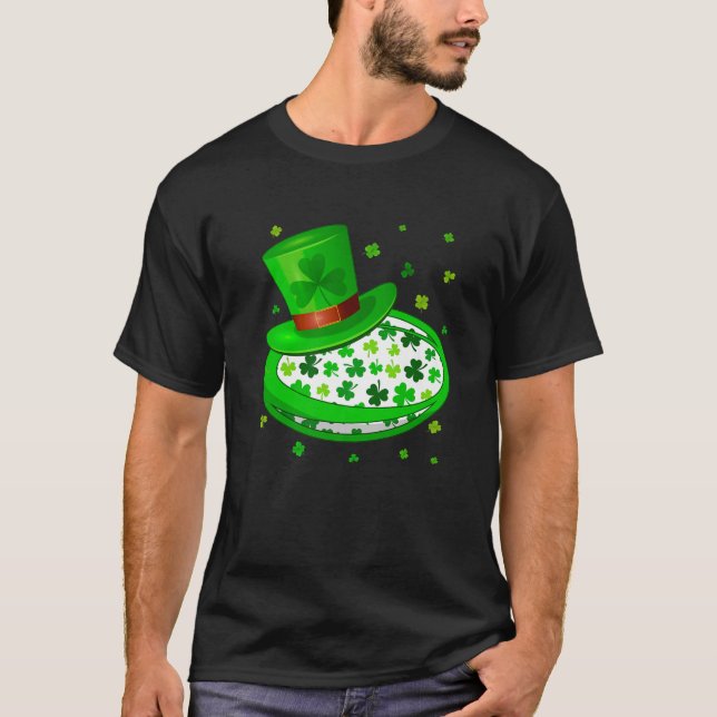 Rugby Irish Leprechaun Costume Boys Men St Patrick T-Shirt (Front)