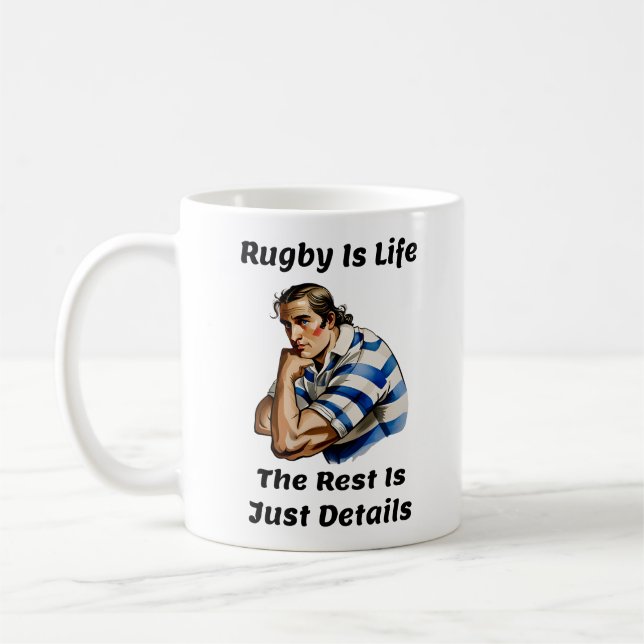Rugby Is Life Mug (Left)