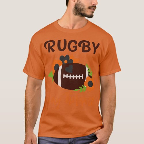 Rugby is my therapist T_Shirt