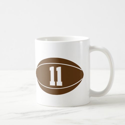 Rugby Jersey Number 11 Gift Idea Coffee Mug