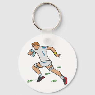 Rugby Keychain