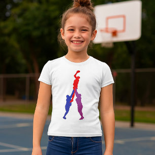Rugby Lineout Girls T-Shirt