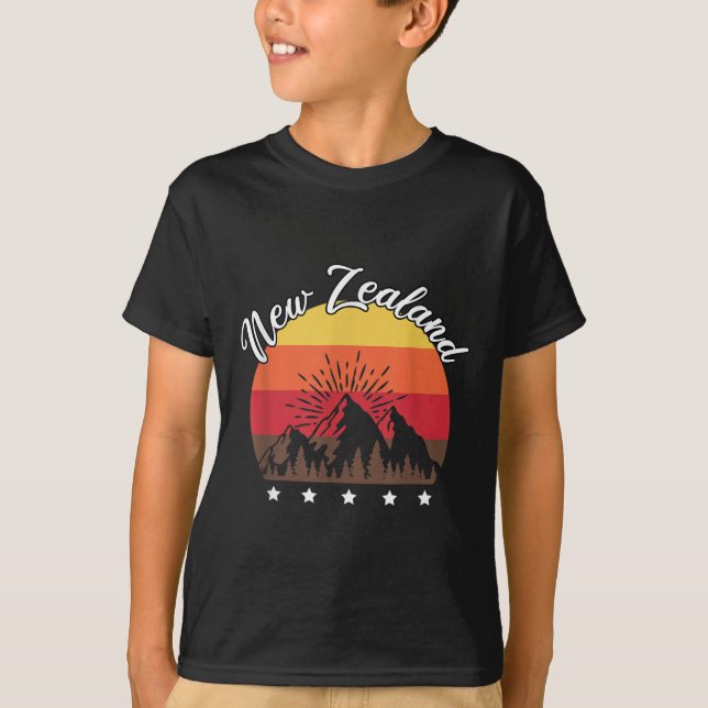 Rugby Lover Kiwi Gift New Zealand  T-Shirt (Front)