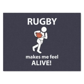 Rugby Makes Me Feel Alive Rugby 