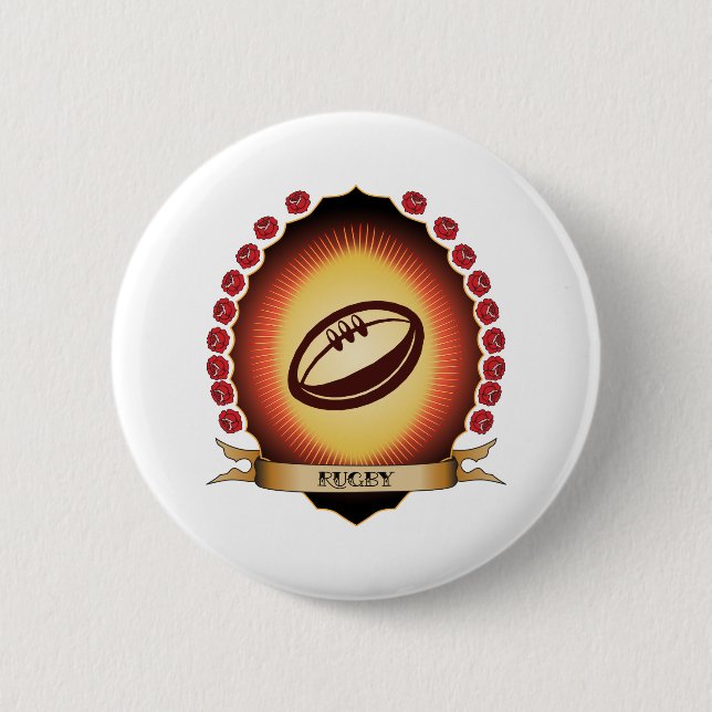 Rugby Mandorla Button (Front)