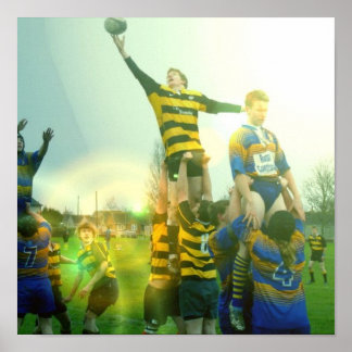 Rugby Match  Poster