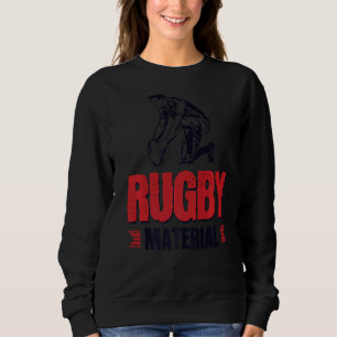Rugby Material Sweatshirt