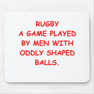 rugby mouse pad