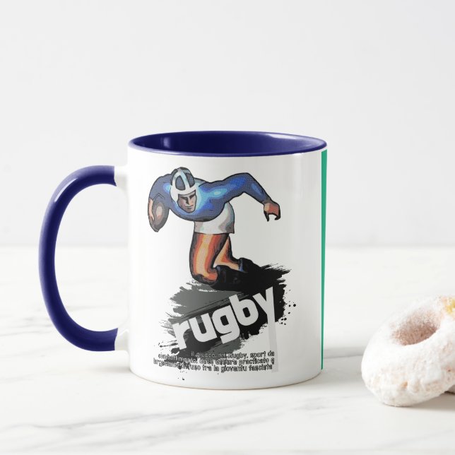 RUGBY MUG (With Donut)