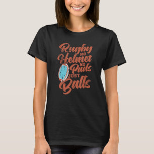 Rugby no Helmet no Protectors only Balls Football T-Shirt