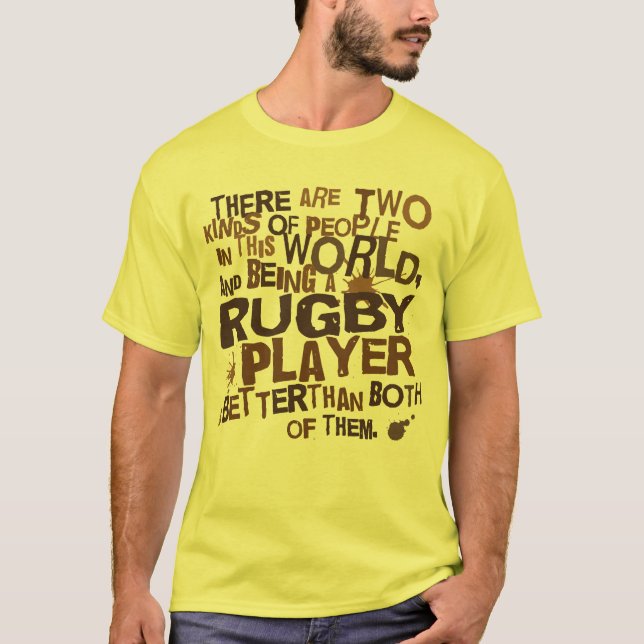 Rugby Player Gift T-Shirt (Front)