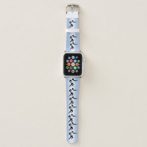 Rugby Player Pattern Scrum Ball Apple Watch Band