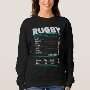Rugby Player Rugby Coach Sports Tournament Flank Sweatshirt