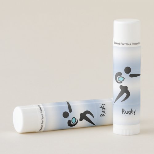 Rugby Player Scrum Ball Lip Balm