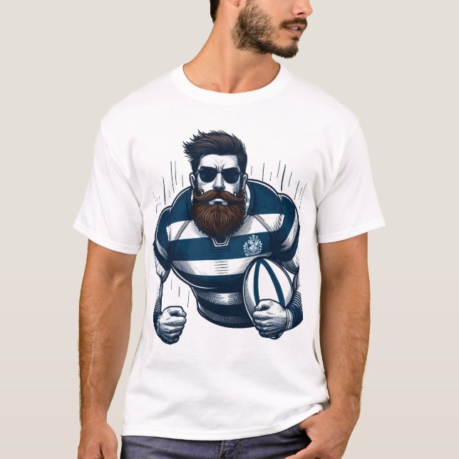rugby player T-Shirt (Front)