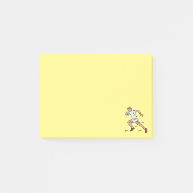 Rugby Post-it Notes (Front)