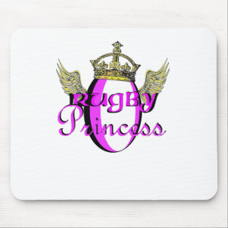 Rugby Princess Mouse Pad