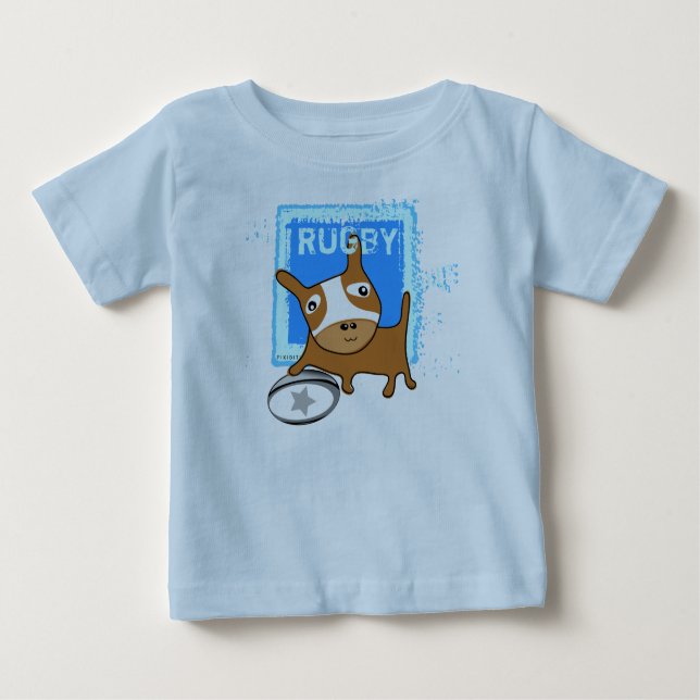 Rugby Puppy T-Shirt 2 (Front)