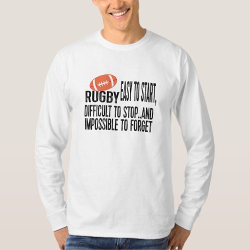 RUGBY QUOTES T_Shirt