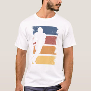 Rugby Retro Rugby Player Vintage Style Football T-Shirt