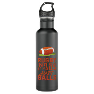 Rugby Sport Gift Stainless Steel Water Bottle