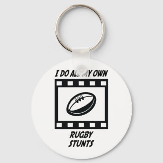 Rugby Stunts Keychain
