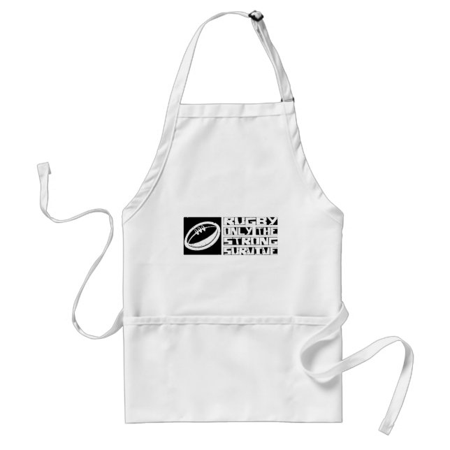 Rugby Survive Adult Apron (Front)
