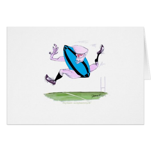 rugby try, tony fernandes cards (Front Horizontal)