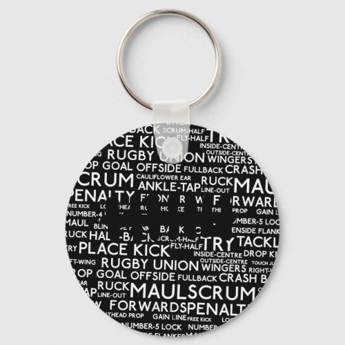 Rugby Union Gifts Keychain