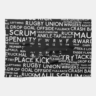 Rugby Union Gifts Kitchen Towel