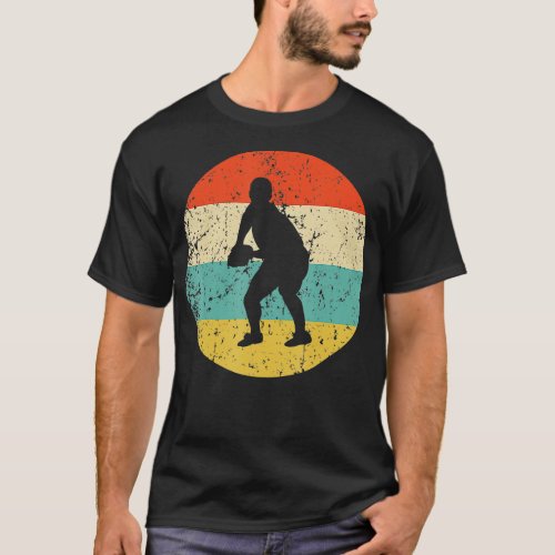 Rugby   Vintage Retro Rugby Player  T_Shirt