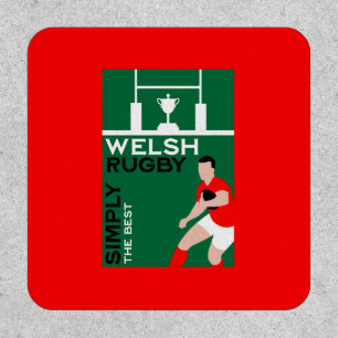 Rugby Wales Fan Art Patch