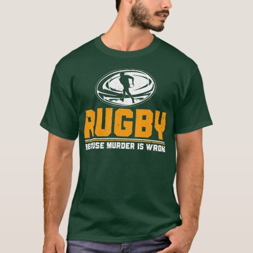 Rugbys Funny Rugby Sports Rugby Player Rugger Leag T_Shirt